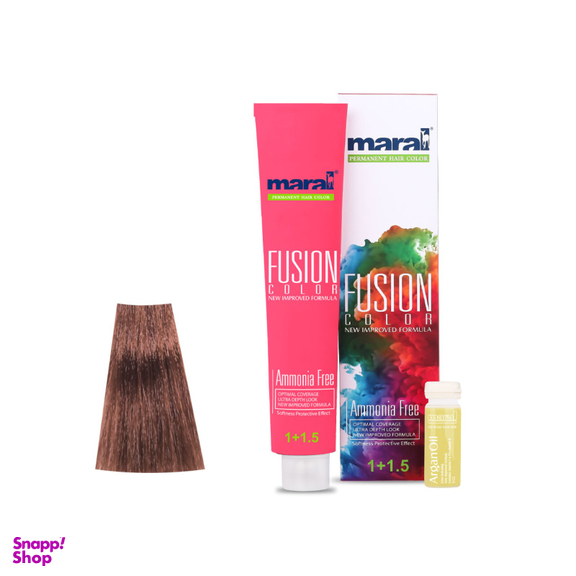 رنگ مو بدون آمونیاک مارال (Maral) سری فیوژن شماره 5.589 رنگ چای سرد حجم 100 میلی لیتر