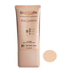 کرم ضد آفتاب سان سیف (Sun safe) مدل MAQUISUN N20 رنگ بژ طبیعی حجم 40 میلی‌‌ لیتر