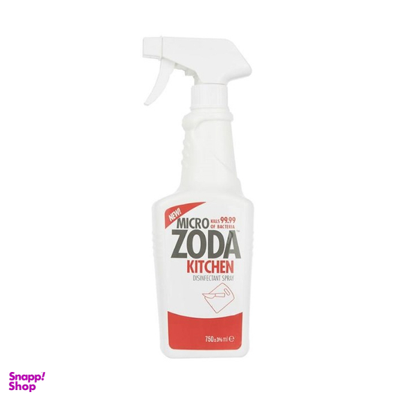 اسپری ضدعفونی کننده آشپزخانه میکروزدا (Microzoda) مدل Kitchen Disinfectant حجم 750 میلی‌ لیتر