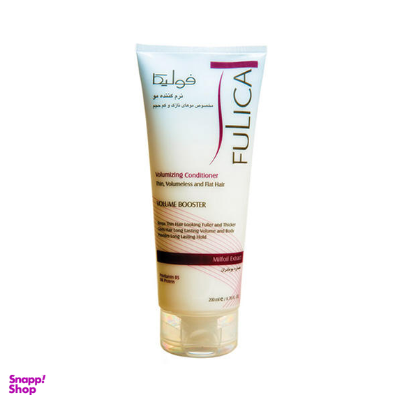 نرم کننده فولیکا (Fulica) مدل Volumizing Conditioner مناسب موهای نازک و کم حجم 200 میلی لیتر