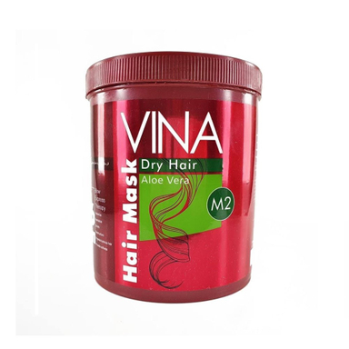 ماسک مو عصاره آلویه ورا وینا (Vina) مناسب موهای خشک کد M2 حجم 750 میلی لیتر
