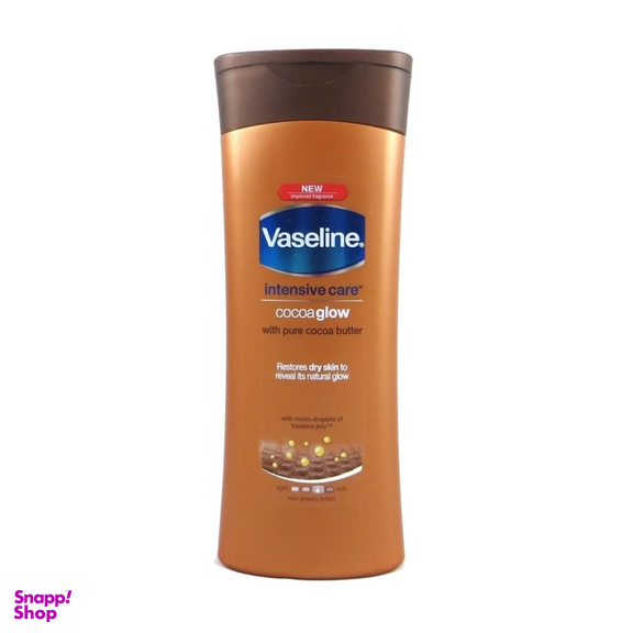لوسیون بدن وازلین (Vaseline) مدل کاکایو حجم 400 میلی لیتر