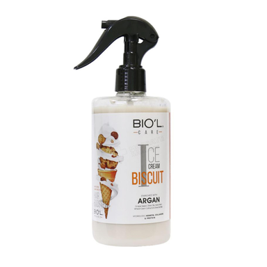 لوسیون مو بیول (Biol) مدل بستنی تقویت کننده و مرطوب کننده حجم 400 میلی لیتر