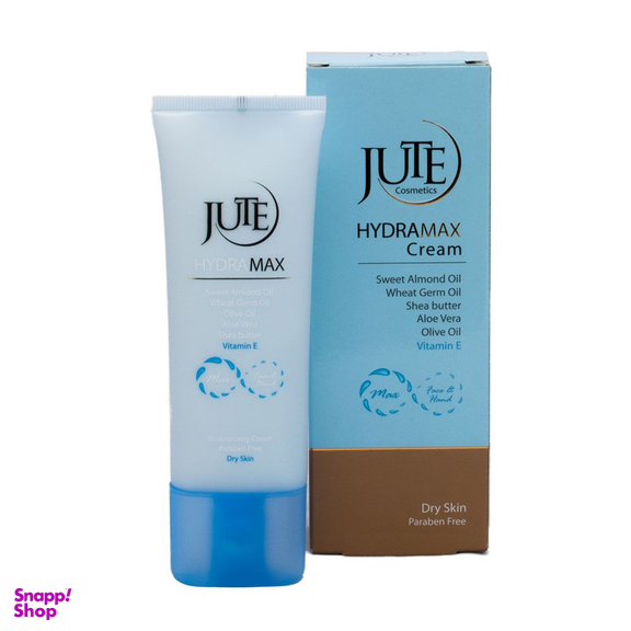 کرم مرطوب کننده و آبرسان قوی تیوبی ژوت (Jute) مدل Hydra Max مناسب پوست خشک