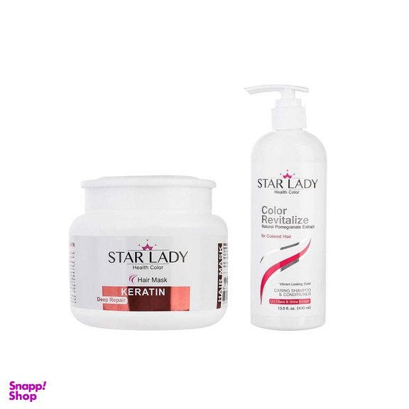 پک آبرسان و مراقبت از موهای آسیب دیده استارلیدی (Star Lady)