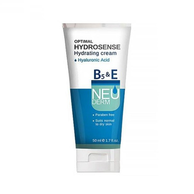 کرم مرطوب کننده تیوپی نیودرم (Neuderm) مدل Optimal Hydrosense حجم 50 میلی لیتر