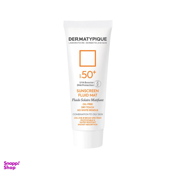 ضد آفتاب بی‌رنگ فاقد چربی درماتیپیک (Dermatypique) با +SPF50 حجم 50 میلی لیتر