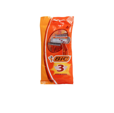 تیغ اصلاح بیک (Bic) 3 لبه مناسب پوست حساس