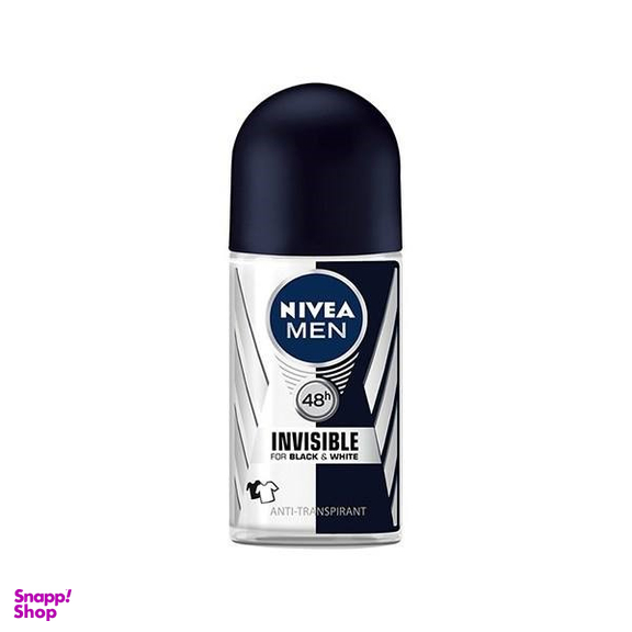 مام رول مردانه نیوآ (Nivea) مدل Black & White حجم 50 میلی لیتر
