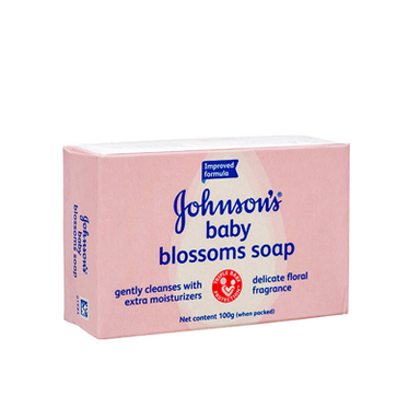 صابون کودک جانسون (Johnson) مدل Blossoms Soap وزن 100 گرم