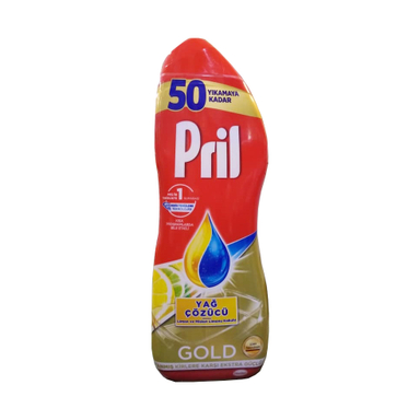 ژل ماشین لباس شویی پریل (Pril) مدل Gold حجم 900 میلی لیتر