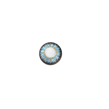 لنز پرو نیو ویژن (New Vision Pro) رنگ آبی دور مشکی وسط عسلی