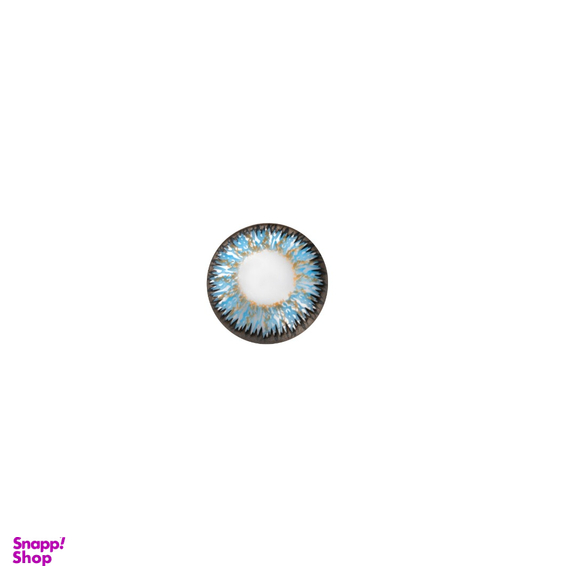 لنز پرو نیو ویژن (New Vision Pro) رنگ آبی دور مشکی وسط عسلی