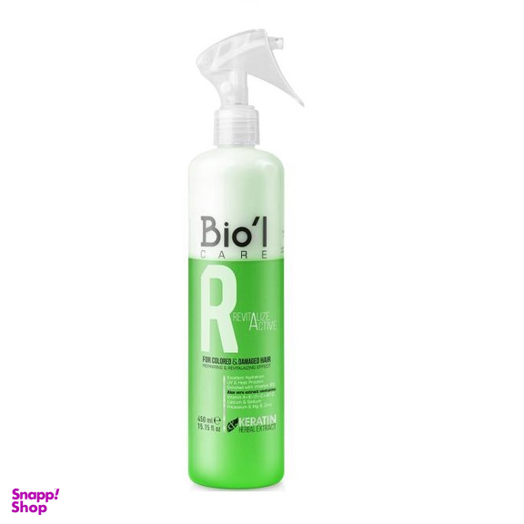 اسپری موی رنگ شده دو مرحل های بیول (Biol) حجم 450 میلی لیتر