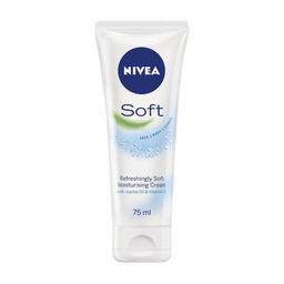 کرم مرطوب کننده تیوبی نیوآ (Nivea) مدل سافت حجم 75 میلی لیتر