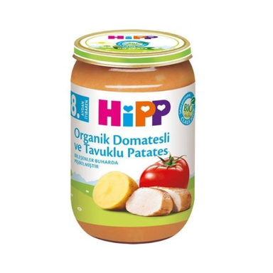پوره سوپ ارگانیک هیپ (Hipp) با طعم مرغ +8 وزن 220گرم