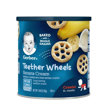 پاف اسنکی گربر (Gerber) با طعم موز +8 وزن 42گرم