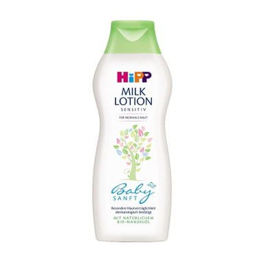 لوسیون شیر بدن کودک هیپ (Hipp) حجم 350 میلی لیتر