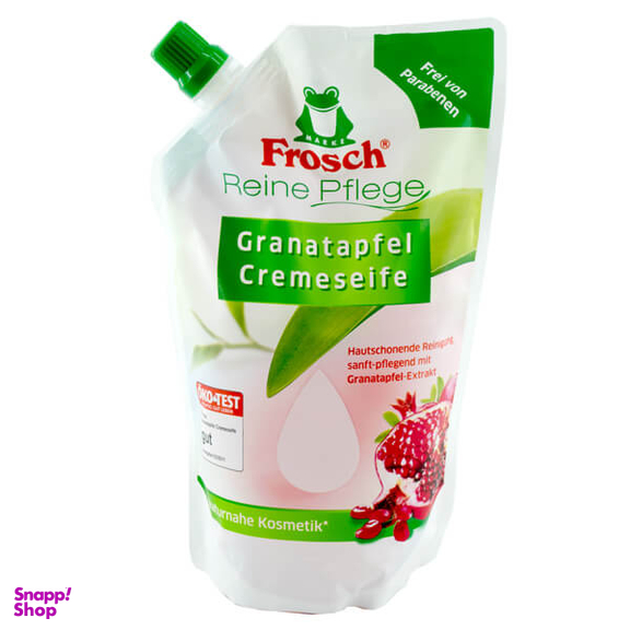 مایع دست شویی بزرگسال فراش (Frosch) با عصاره انار حجم 500 میلی لیتر
