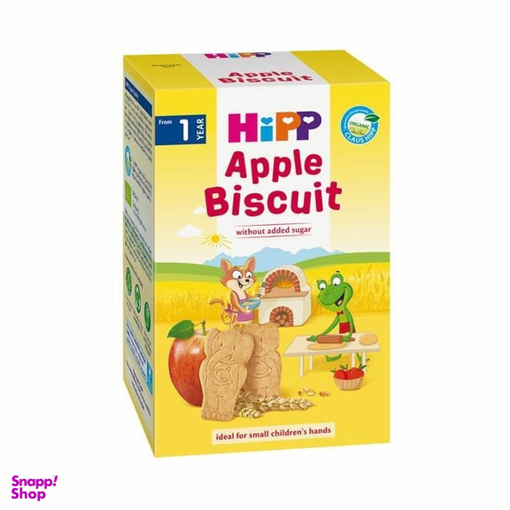 بیسکوییت شیر و گندم و سیب هیپ (Hipp) مناسب برای +12 وزن 150گرم