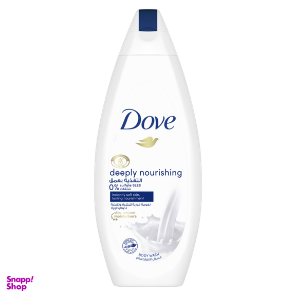 شامپو بدن داو (Dove) مدل Deeply Nourishing حجم 500 میلی لیتر