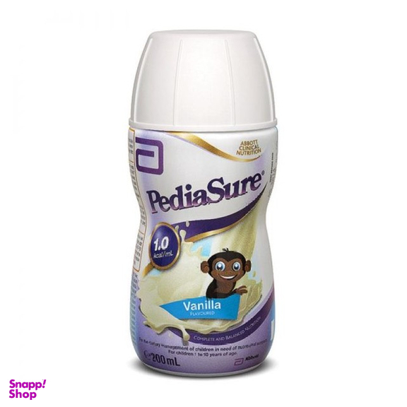 شیر مایع پدیاشور (Pediasure) مدل +1 تا 10 سال 200 میلی لیتر