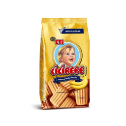 بیسکویت کودک اتی (Eti) مدل Cicibebe با طعم موزی وزن 172گرم