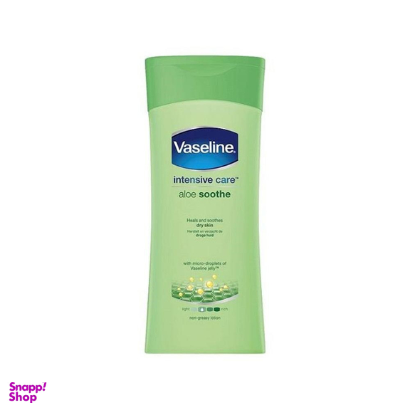 لوسیون بدن وازلین (Vaseline) مدل Alooe Shoote حجم 200 میلی لیتر