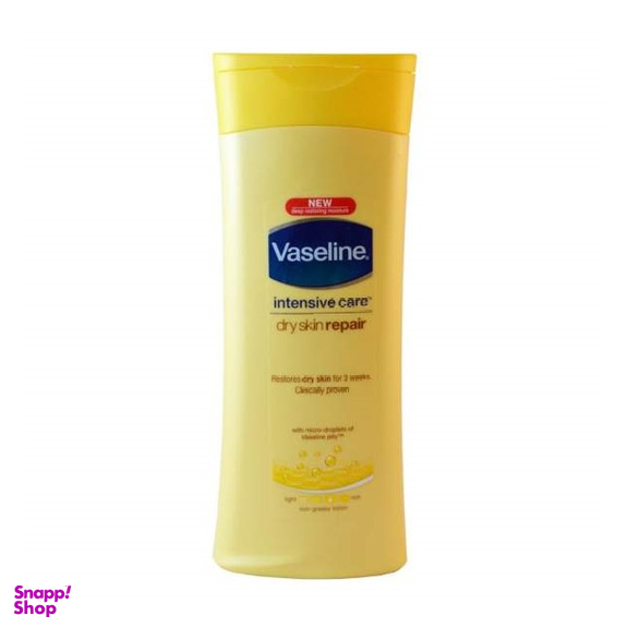 لوسیون بدن وازلین (Vaseline) مدل Dry Skin Repair حجم 200 میلی لیتر