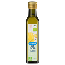 روغن غذای کودک بیبی لاو (Baby Love) مدل کلزا حجم 250 میلی لیتر مناسب برای +5