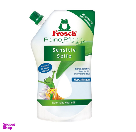 مایع دست شویی کودک فراش (Frosch) مناسب پوست های حساس حجم 500 میلی لیتر