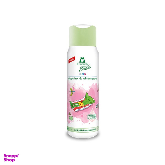 شامپو مو و بدن کودک فراش (Frosch) حجم 300 میلی لیتر