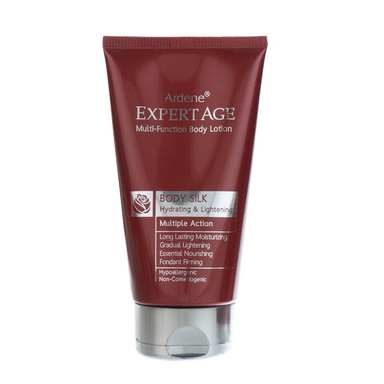 لوسیون مرطوب کننده وروشن کننده بدن آردن (Ardene) سری Expert Age مدل Body Silk حجم 150 میلی لیتر