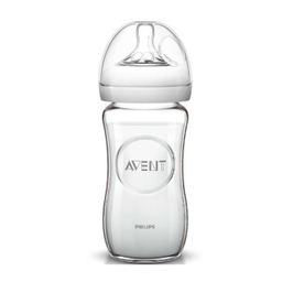 شیشه شیر اونت (Avent) بدنه پیرکس گنجایش 240 میلی لیتر