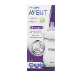 شیشه شیر طلقی اونت (Avent) گنجایش 260 میلی لیتر
