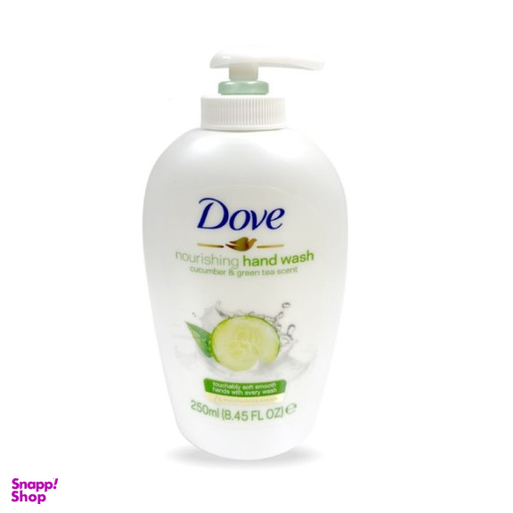 مایع دستشویی داو (Dove) با عصاره خیار و چای سبز حجم 250 میلی لیتر