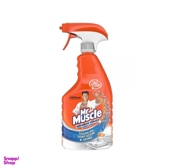 اسپری پاک کننده حمام مستر ماسل (Mr Muscle) مدل Power Bathroom حجم 750میلی لیتر