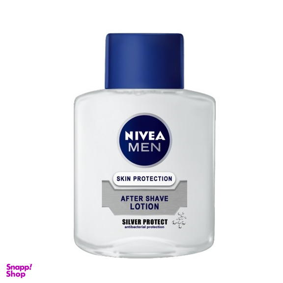 افتر شیو نیوآ (Nivea) مدل سیلور حجم 100 میلی لیتر