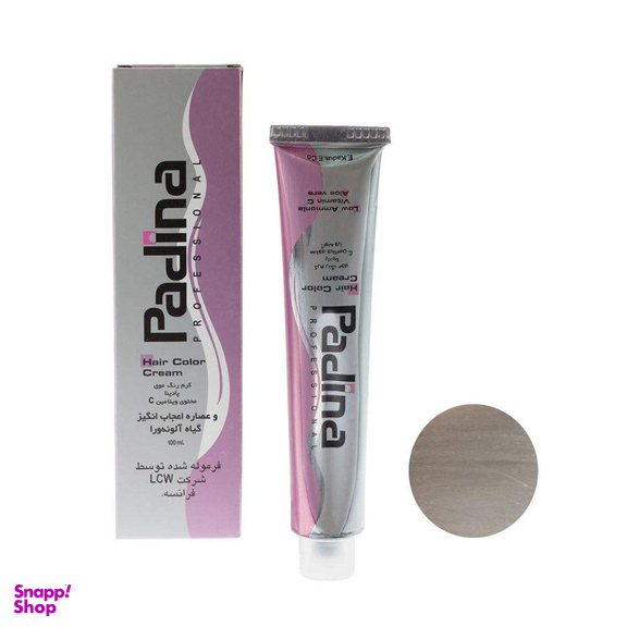 رنگ مو پادینا (Padina) شماره 000-90 حجم 100 میلی لیتر رنگ سوپر یخی