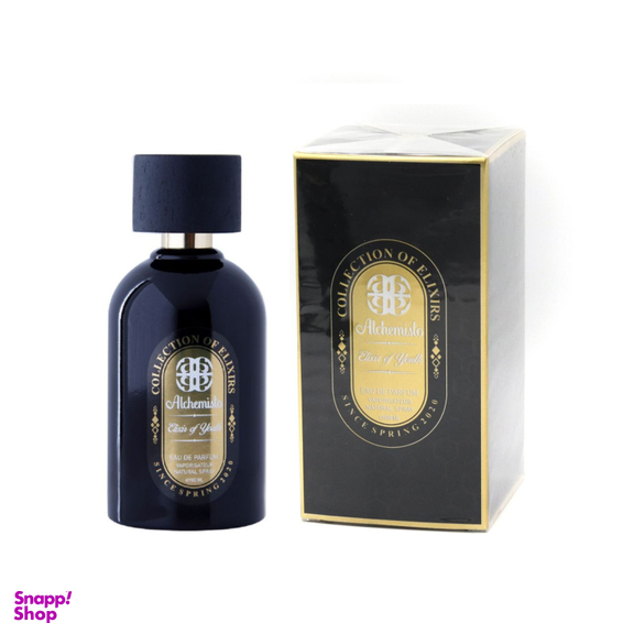 ادو پرفیوم زنانه آلکمیستو (Alchemisto) مدل Elixir of Youth