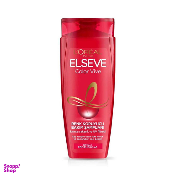 شامپو تثبیت کننده رنگ مو لورال (LOreal) مدل Elseve حجم 450 میلی لیتر