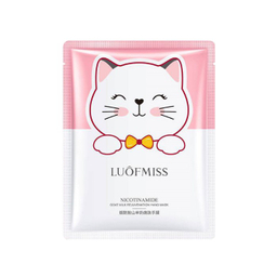 ماسک دست لوفمیس (Luofmiss) مدل Nicotinamide حاوی عصاره شیر بز وزن 3.5 گرم