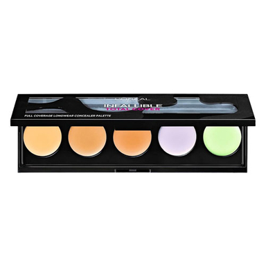 پالت کانسیلر لورال (Loreal) مدل Infallible Total Cover شماره 02