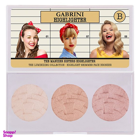 پالت هایلایتر سه عددی گابرینی (Gabrini) سری B