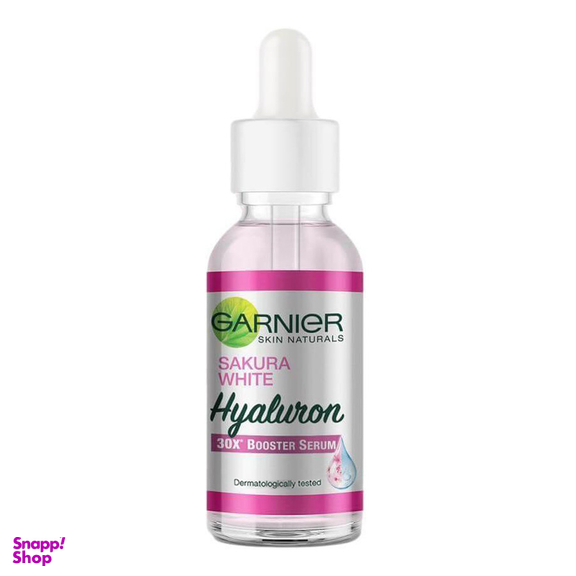 سرم پوست گارنیه (Garnier) حاوی هیالورونیک اسید و شکوفه گیلاس حجم 30 میلی لیتر
