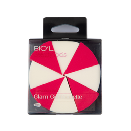 اسفنج آرایشی بیول (Biol) مدل Glam Girl Roulette بسته 8 عددی