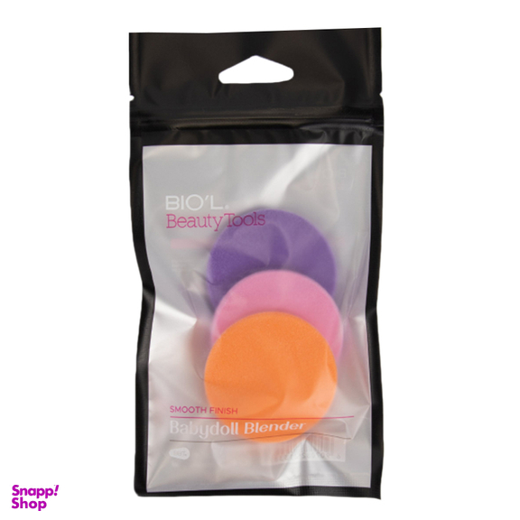 اسفنج آرایشی بیول (Biol)مدل Babydoll Blender بسته 3 عددی