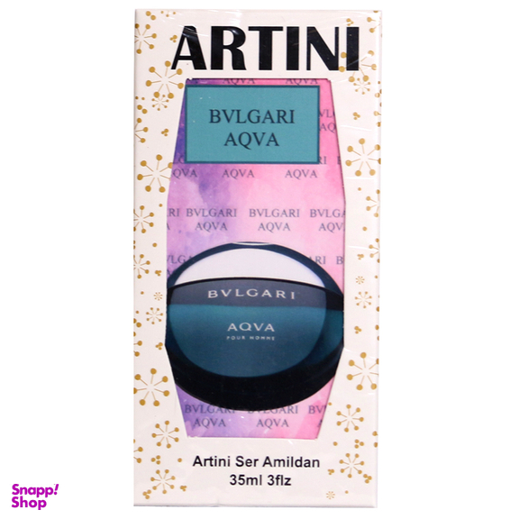 عطر جیبی مردانه آرتینی (Artini) مدل Bvlgari Aqua حجم 35 میلی لیتر