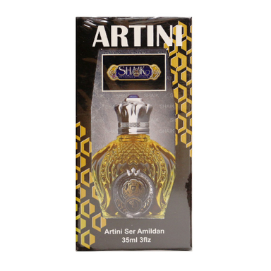 عطر جیبی مردانه آرتینی (Artini) مدل Shaik حجم 35 میلی لیتر