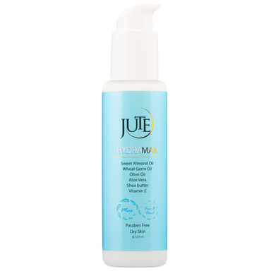 کرم آبرسان پمپی ژوت (Jute) مدل Hydra Max مناسب پوست های خشک حجم 120 میلی لیتر